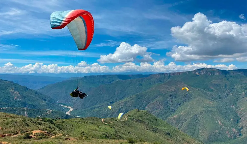 Parapente, Bucaramanga
